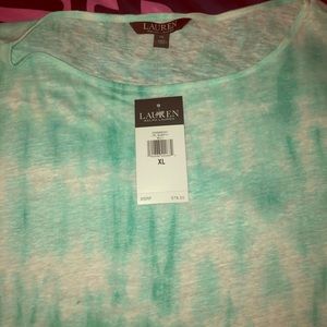 Lauren by Ralph Lauren tye dye shirt